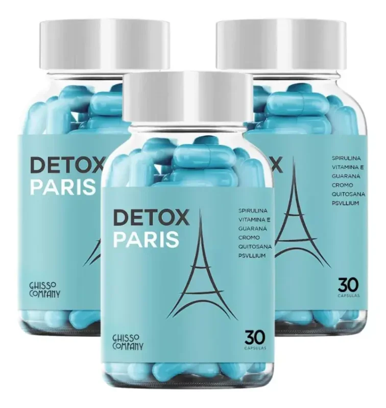 Detox Paris 3 Frascos